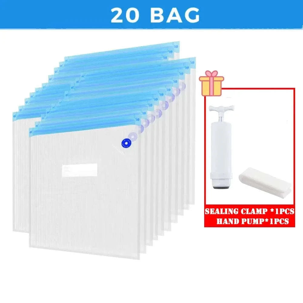 Filament Storage Vacuum Bag for Dry, Print-Ready Spools-5 BAG Kit