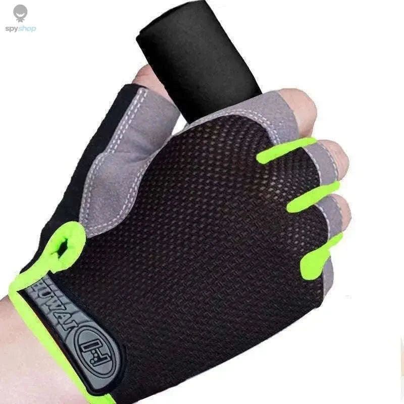 Fingerless Gym Gloves for Better Grip, Comfort and Control-black / S