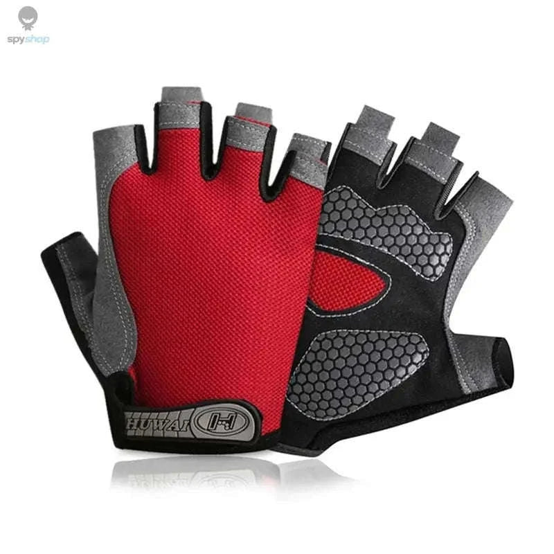 Fingerless Gym Gloves for Better Grip, Comfort and Control-black / S