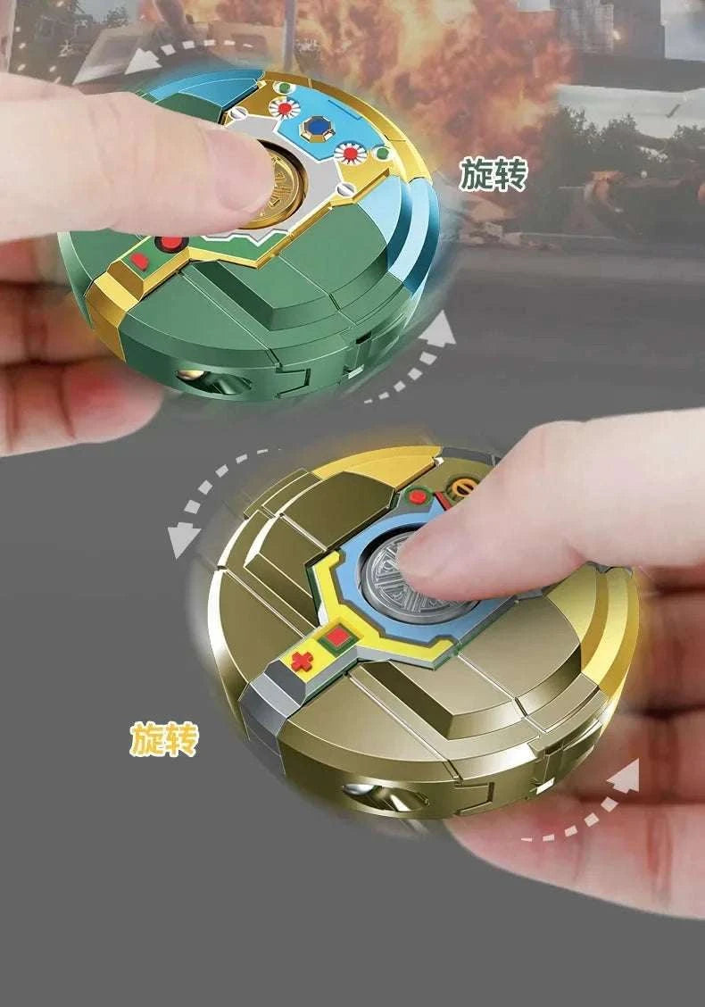 Fingertip Rotational Gyroscope Robot Toy for Kids-C / China Mainland