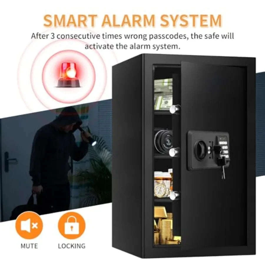 Fireproof Waterproof Safe 5.2 Cu Ft Digital Combo Lock-United States / 5.2Cuft