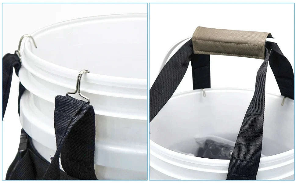 Fishing Bucket Organizer for 5-6 Gallon Buckets-Camouflage