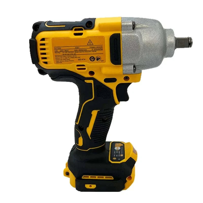 Fit Dewalt DCF892 812N.m Brushless Electric Wrench 1/2 Inch Cordless Impact Driver High Torque 3 Speed Auto Repair Power Tools-No Battery / United States