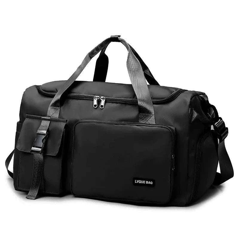 Fitness Duffel Bag for Women with Shoe and Wet Pockets-GN