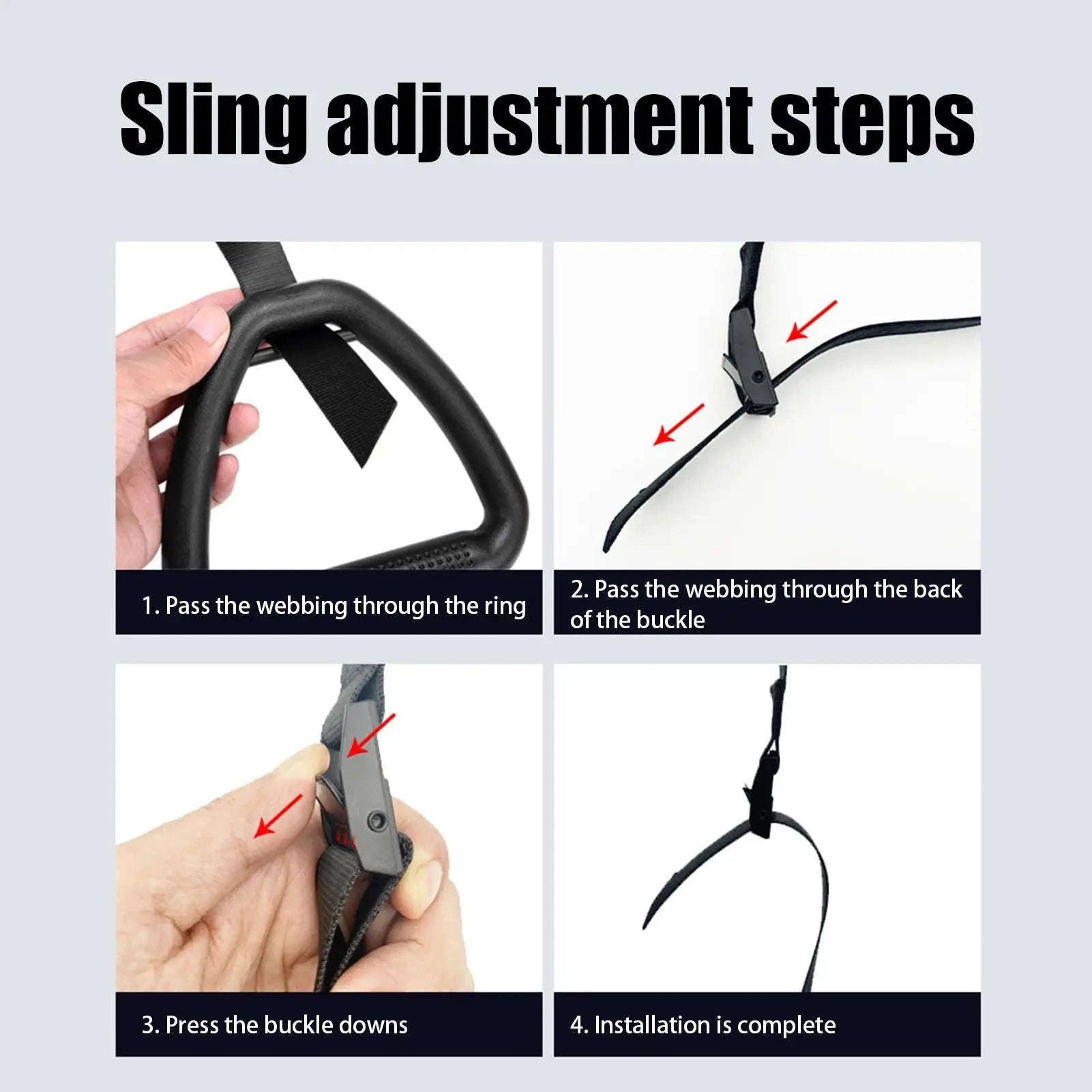 Fitness Gymnastic Rings With Adjustable Straps for Strength Training-1M