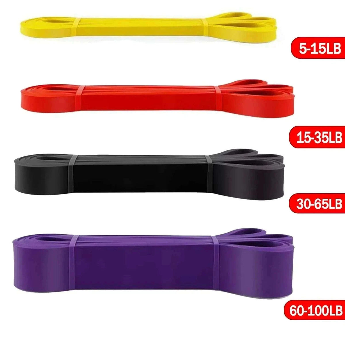 Fitness Resistance Band Set for Strength, Stretching, and Training-set13