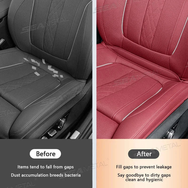 Flexible Car Seat Gap Filler PU Universal-Black 1pc