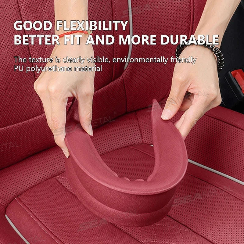 Flexible Car Seat Gap Filler PU Universal-Black 1pc