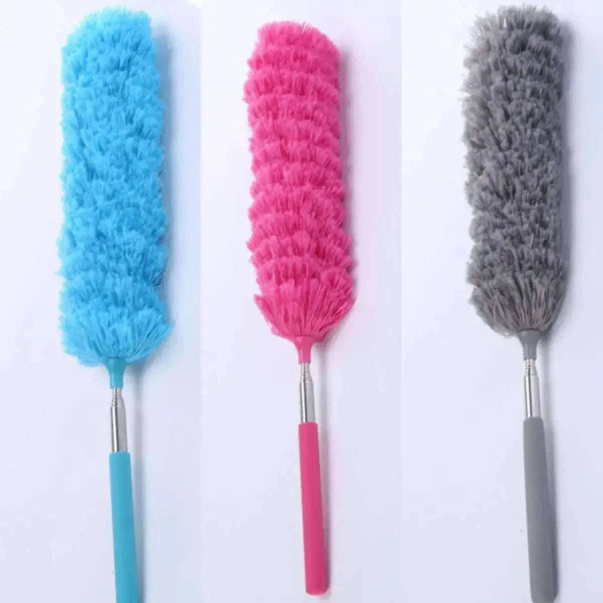 Flexible Cleaning Duster Brush for Tight Spaces and Delicate Surfaces-green