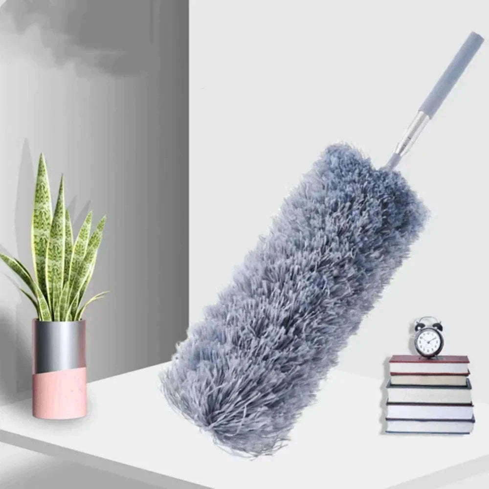 Flexible Cleaning Duster Brush for Tight Spaces and Delicate Surfaces-green