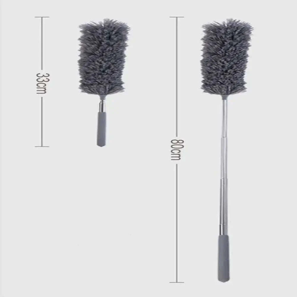 Flexible Cleaning Duster Brush for Tight Spaces and Delicate Surfaces-green