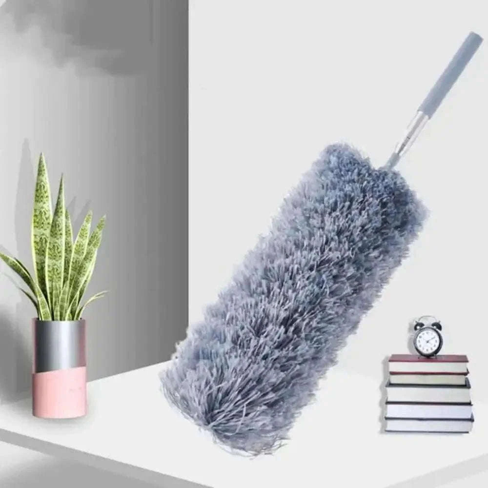 Flexible Cleaning Duster Brush for Tight Spaces and Delicate Surfaces-green