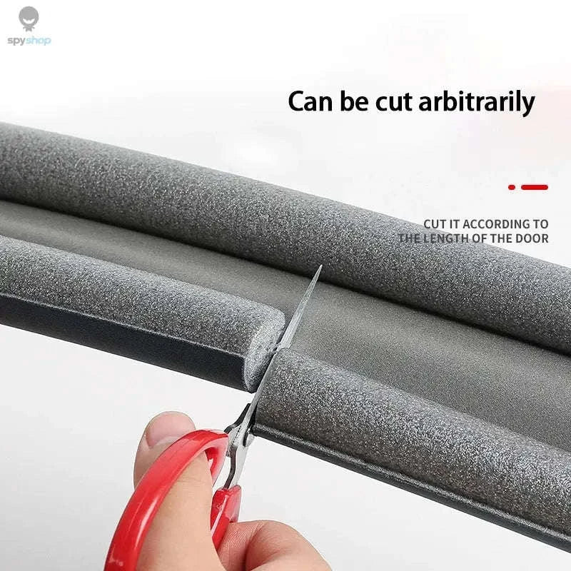 Flexible Door Bottom Sealing Strip – Draft Blocker, Noise Reducer, Weather Protection-White