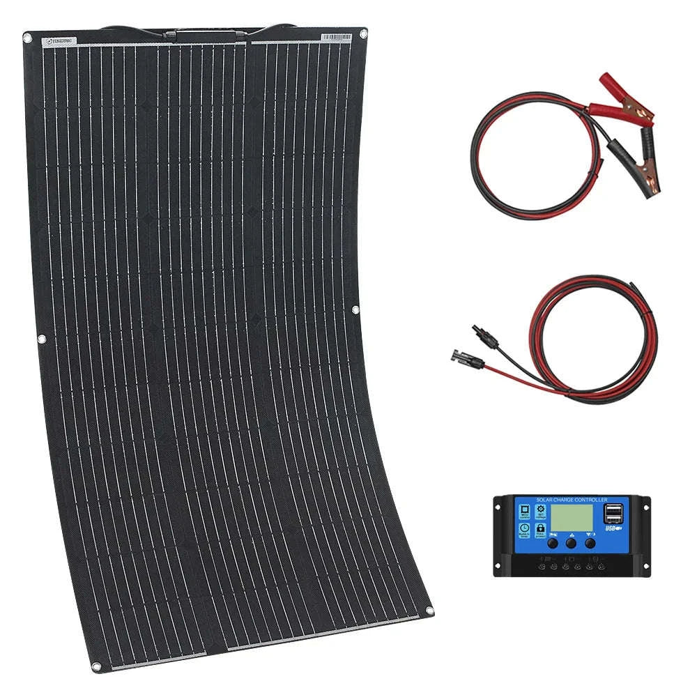 Flexible Solar Panel Kit 100W–300W-ETFE 100W panel / CHINA