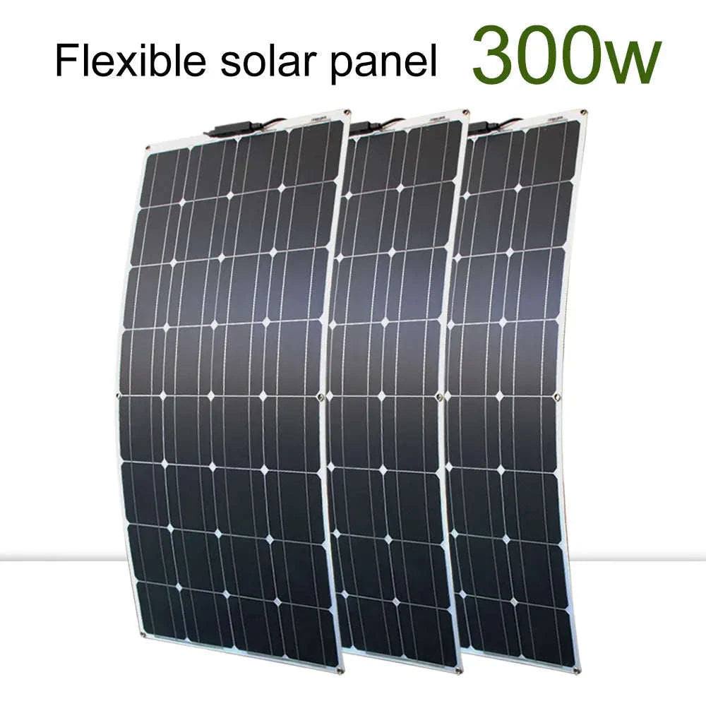 Flexible Solar Panel Kit 100W–300W-ETFE 100W panel / CHINA