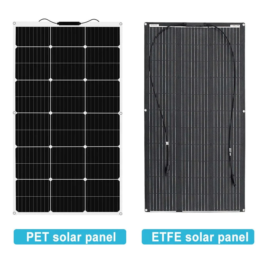 Flexible Solar Panel Kit 100W–300W-ETFE 100W panel / CHINA