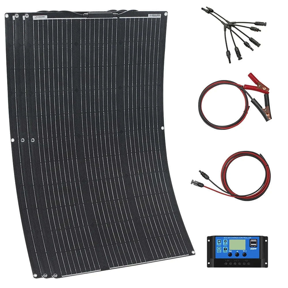 Flexible Solar Panel Kit 100W–300W-ETFE 100W panel / CHINA