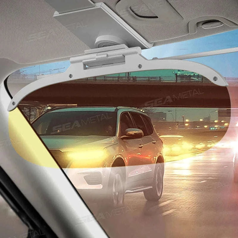 Flip-On Car Sun Visor Polarized Anti-Glare Lens-Size L