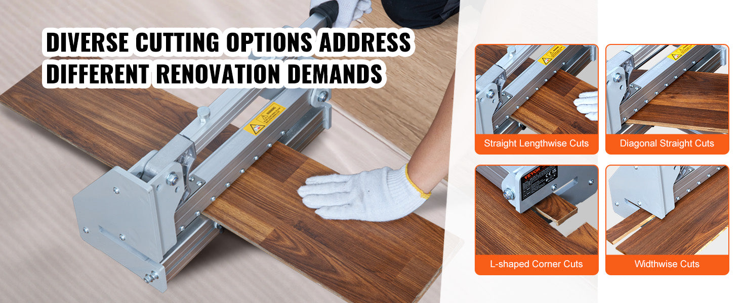 13-Inch Floor Cutter for Vinyl, Laminate & Engineered Wood