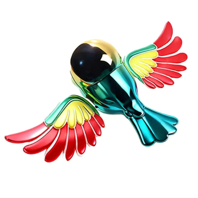Flying Bird Car Ornament Rearview Mirror Decor-Red wing