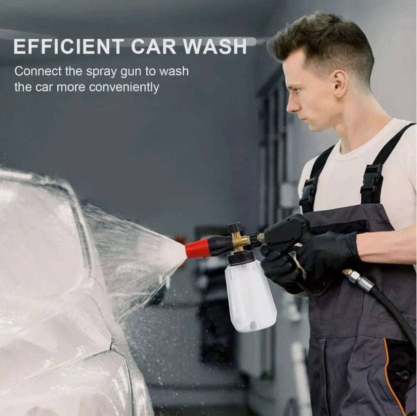 Foam Cannon Car Wash Gun with Bottle for Pressure Washers-black / United States