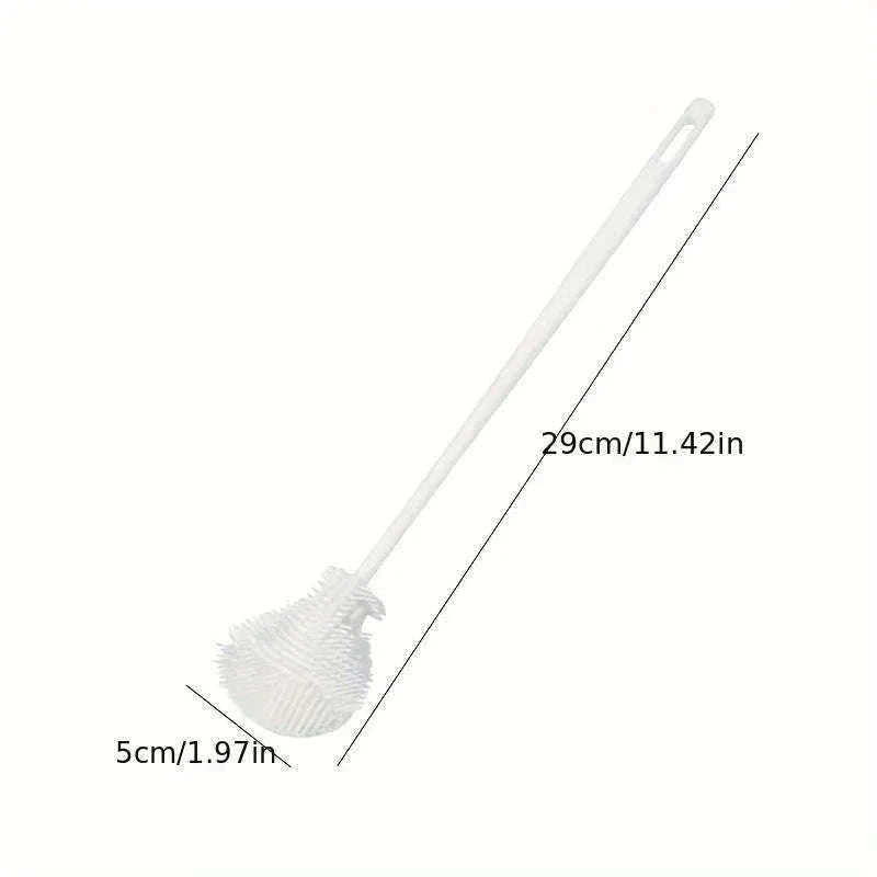 Foldable 360° Silicone Bottle Brush for Deep Cleaning-1pc
