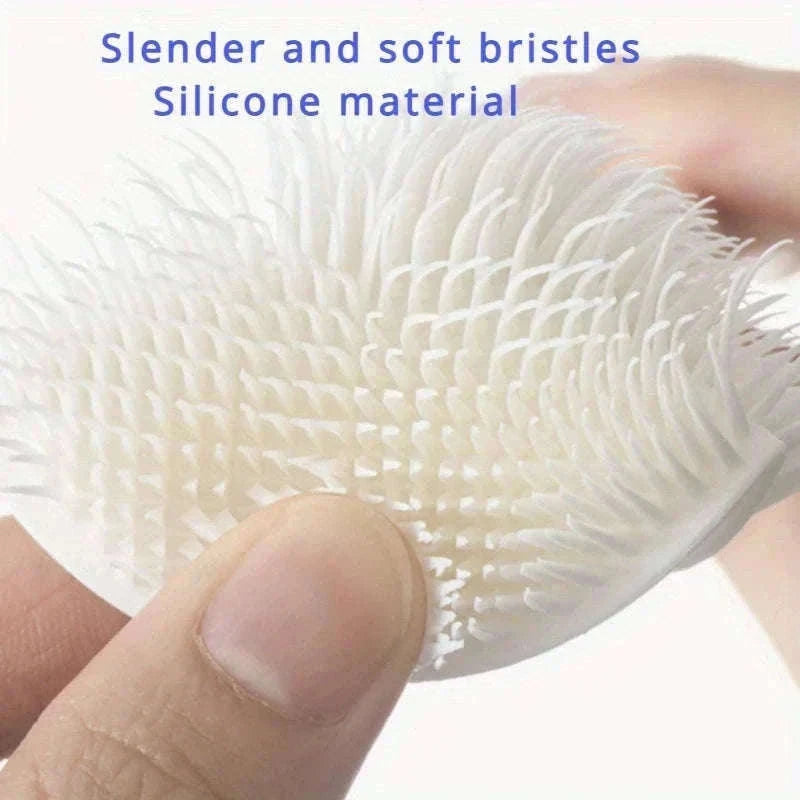 Foldable 360° Silicone Bottle Brush for Deep Cleaning-1pc