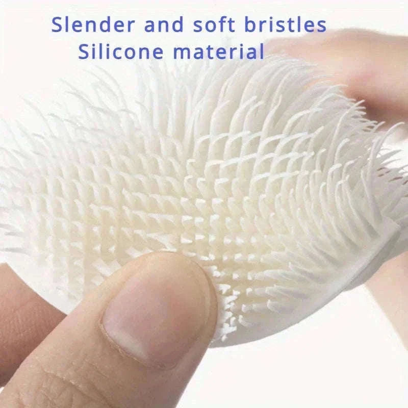 Foldable 360° Silicone Bottle Brush for Deep Cleaning-1pc