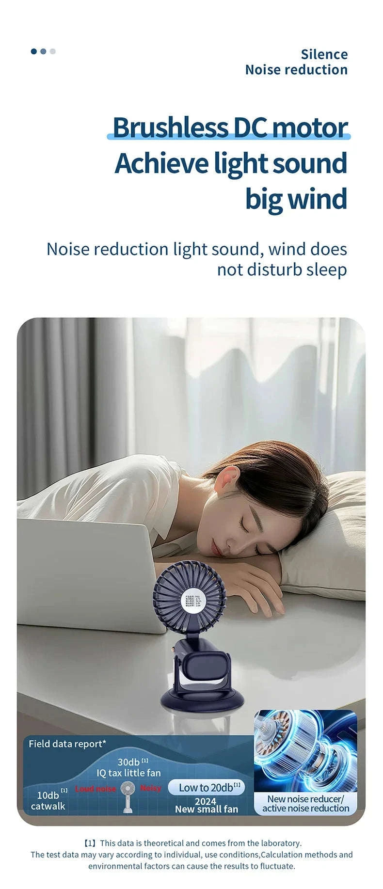 Foldable 5-Speed Handheld Mini Fan with LED Display-DEEP BLUE / United States
