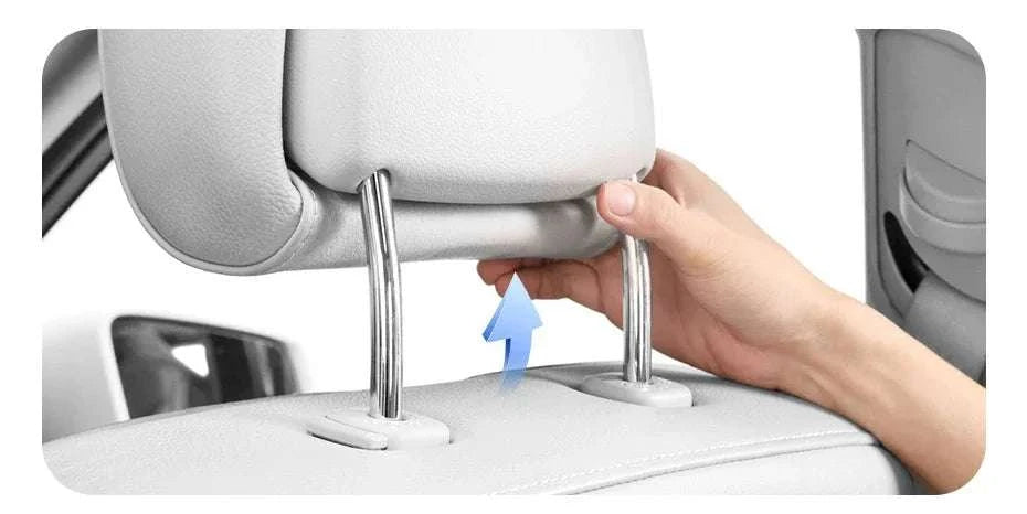 Foldable Car Back Seat Tray Table with Cup & Phone Holder-black