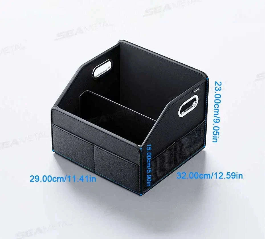 Foldable Car Trunk Organizer with 6 Pockets, 22.5L-1pc