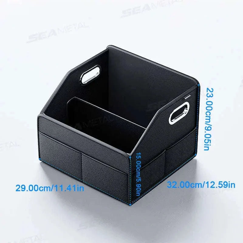 Foldable Car Trunk Organizer with 6 Pockets, 22.5L-1pc