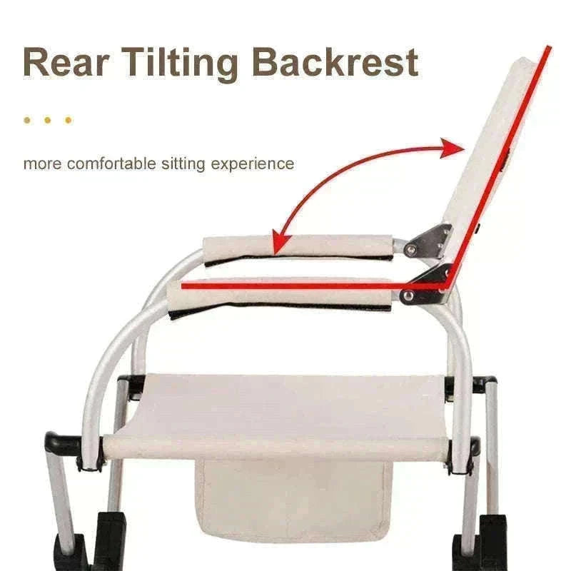 Foldable Director’s Chair for Camping, Beach and Fishing-Beige