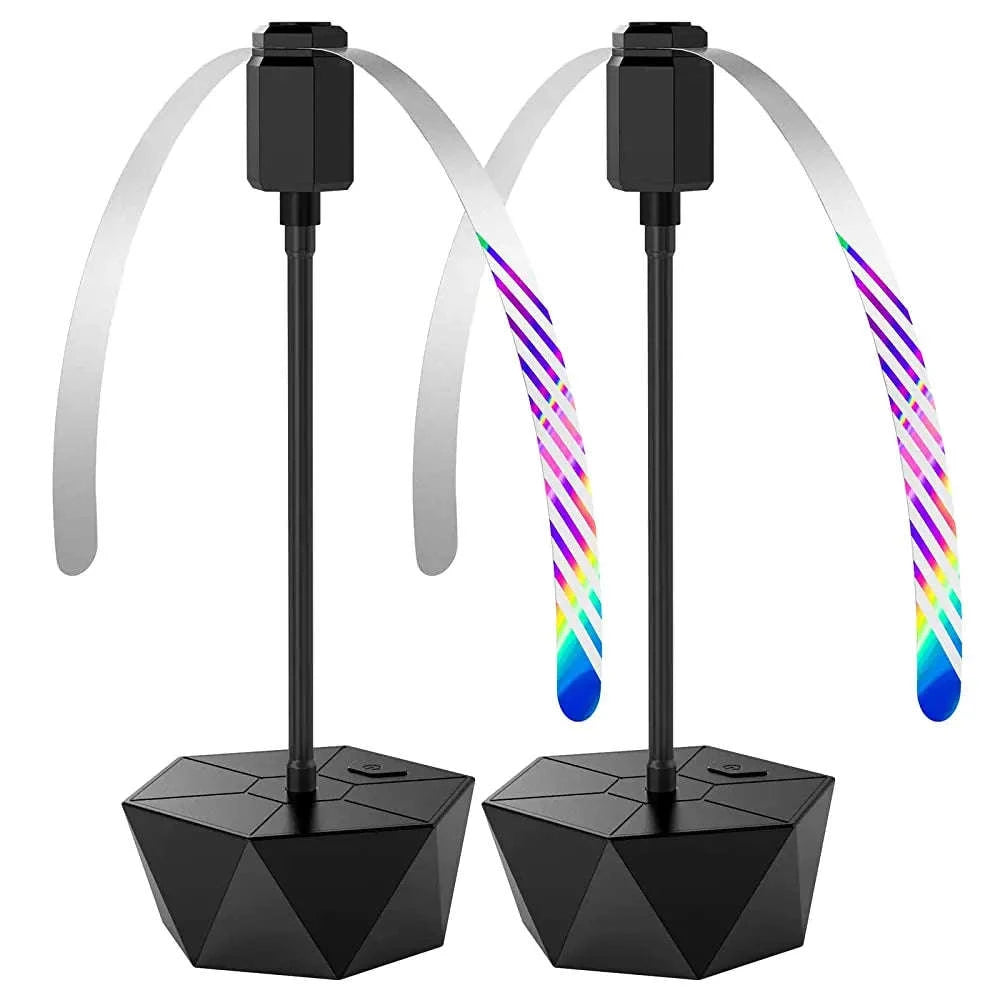Foldable Fly Repellent Fan Set for Table-B-2 Flowerpot