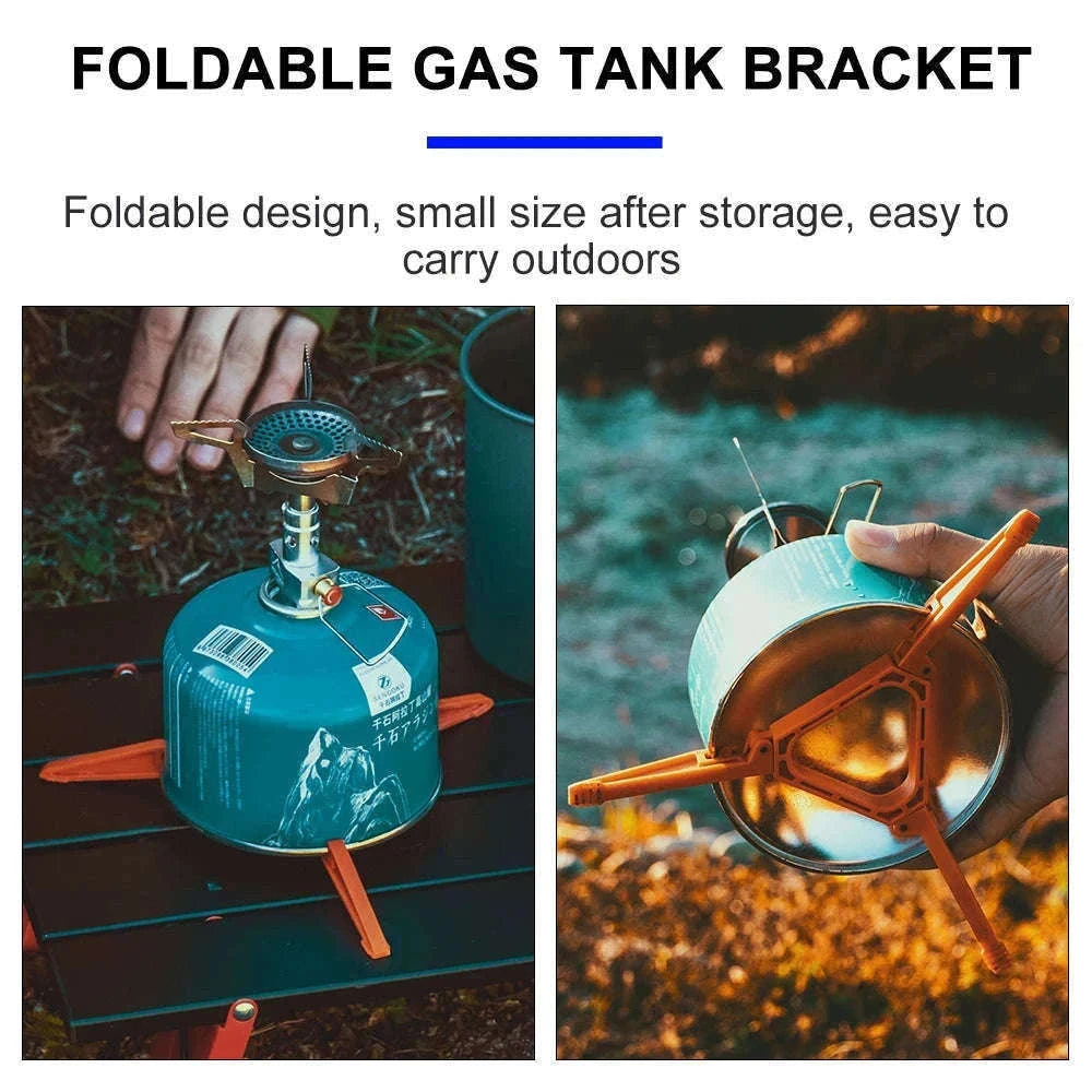 Foldable Gas Tank Bracket for Outdoor Stove Accessories-WSS-709-2