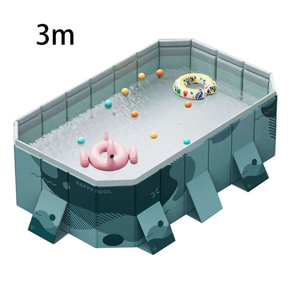 Foldable Outdoor Pool for Family Summer Water Fun-3m New3 / Germany