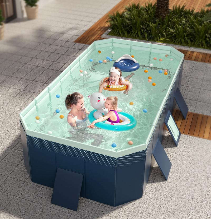 Foldable Outdoor Pool for Family Summer Water Fun-3m New3 / Germany