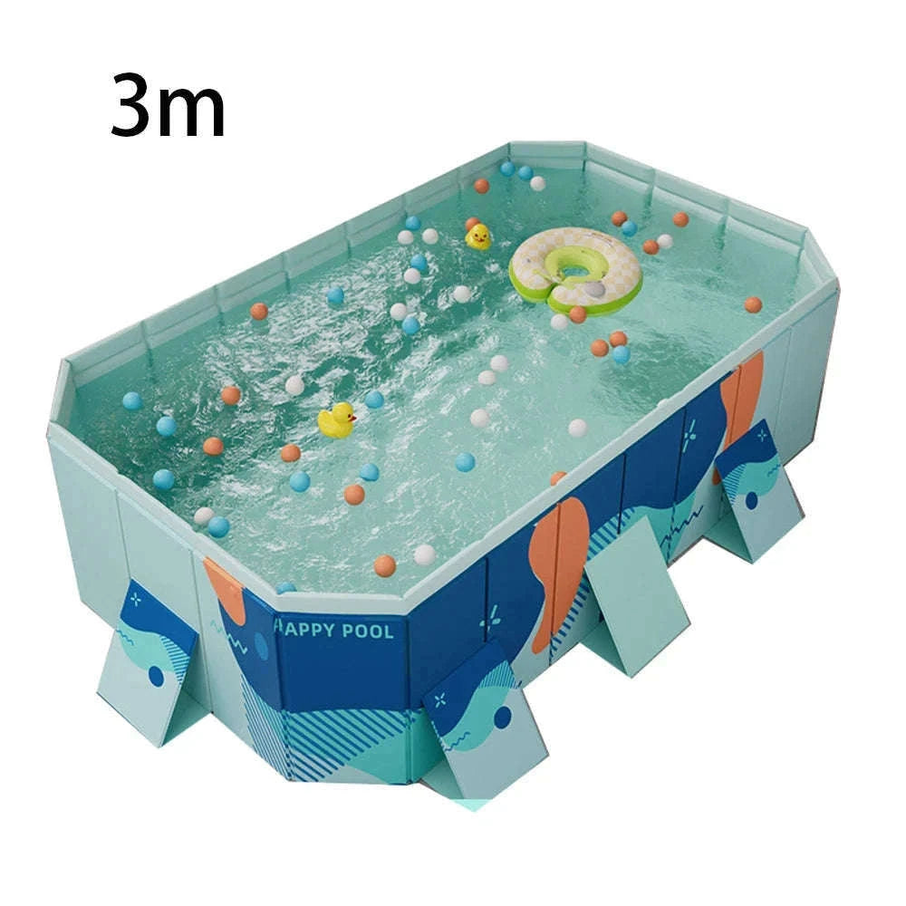 Foldable Outdoor Pool for Family Summer Water Fun-3m New3 / Germany