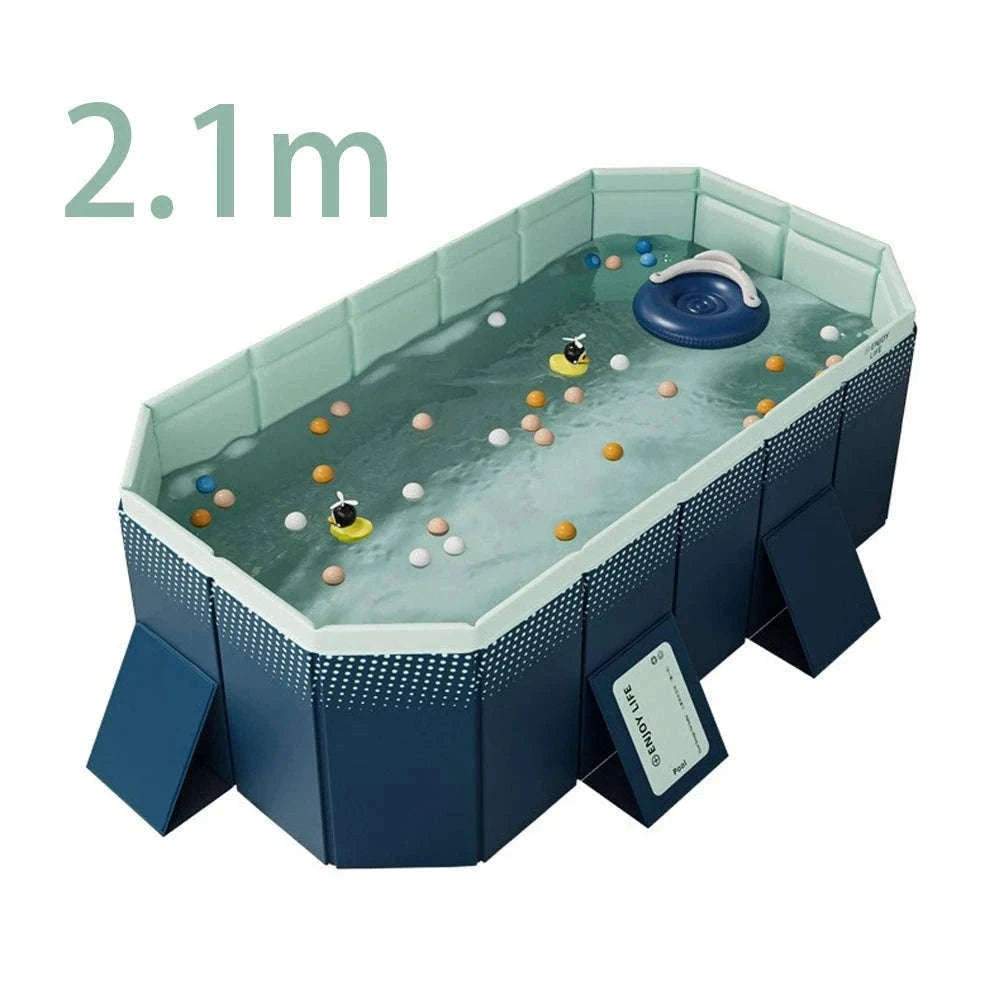 Foldable Outdoor Pool for Family Summer Water Fun-3m New3 / Germany
