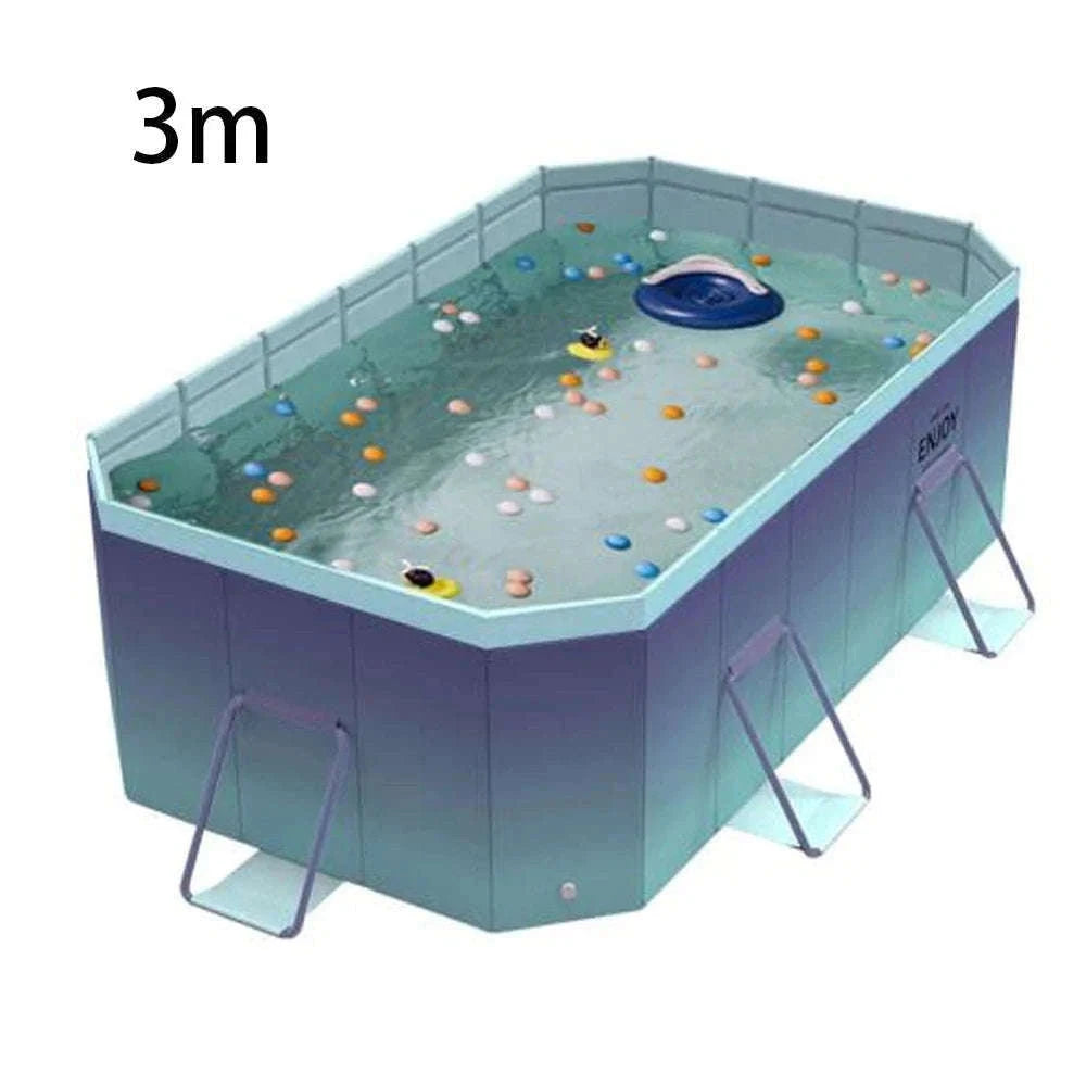 Foldable Outdoor Pool for Family Summer Water Fun-3m New3 / Germany