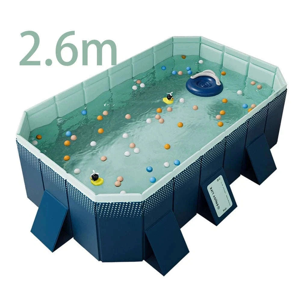 Foldable Outdoor Pool for Family Summer Water Fun-3m New3 / Germany