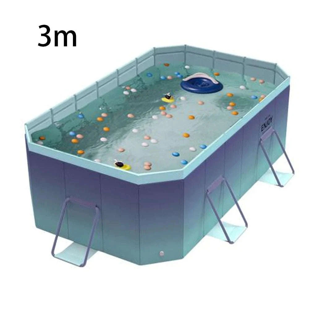 Foldable Outdoor Pool for Family Summer Water Fun-3m New3 / Germany