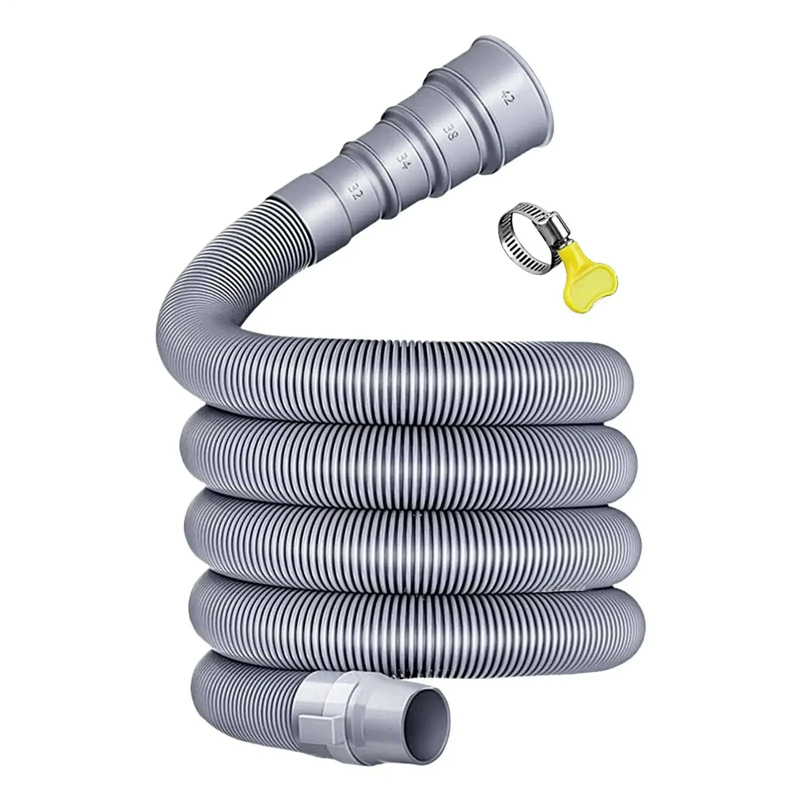 Foldable RV Sewer Hose 3m/5m Leakproof Kit-5 meters / China Mainland