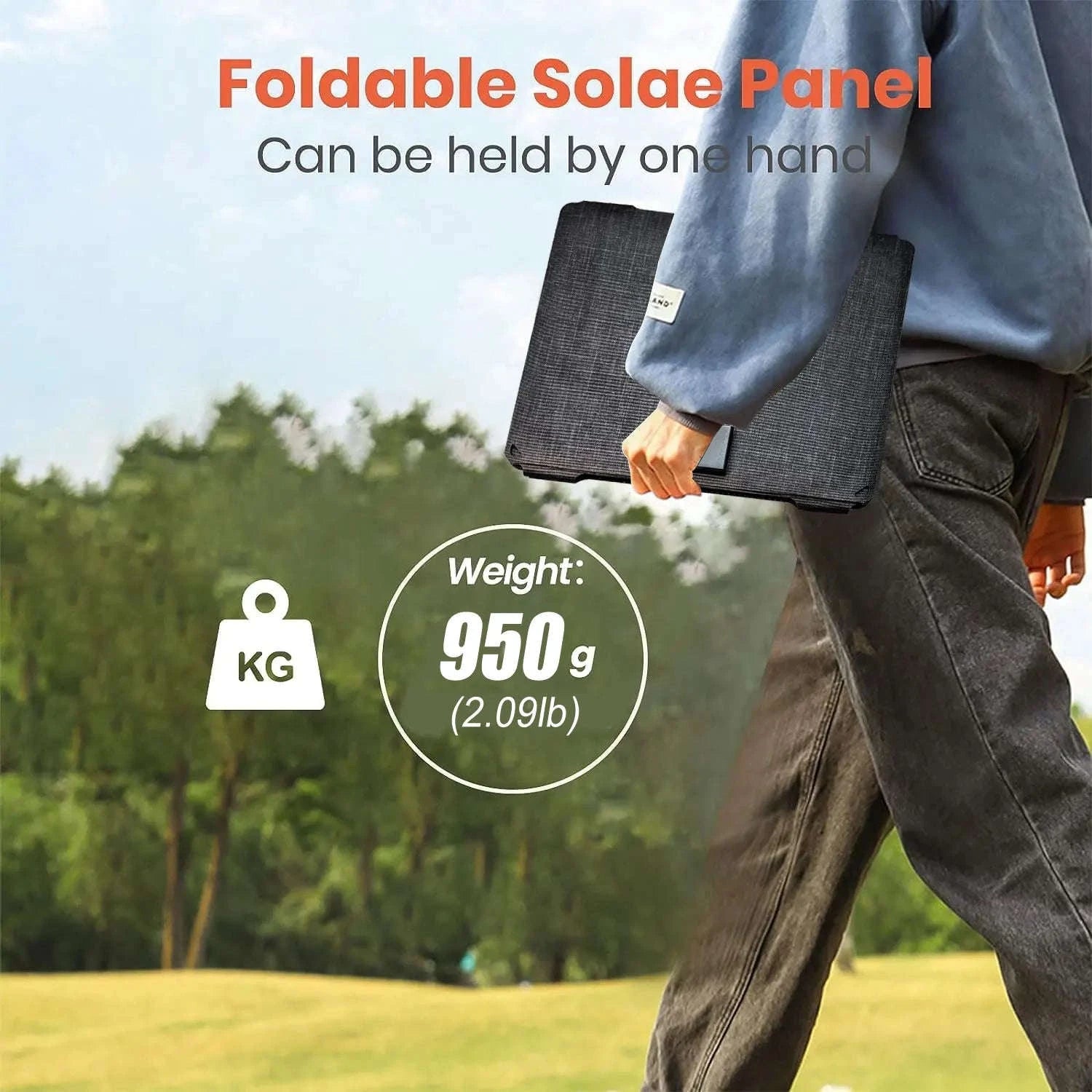 Foldable Solar Panel 35W/100W with USB and Type-C Charging-35w solar panel / Germany