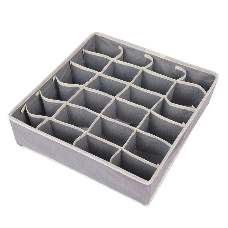 Foldable Underwear Organizer Storage Box for Neat Drawer Storage-Rose 4PCS