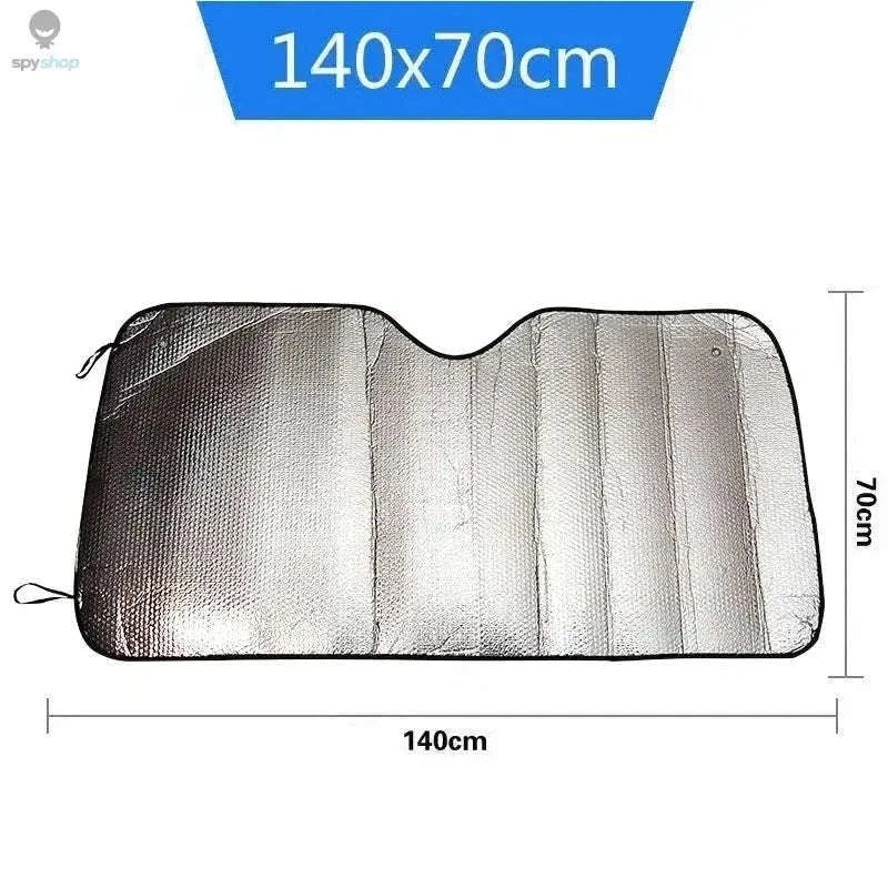 Foldable Universal Car Windscreen Sunshade for Cooler Parking-130x60cm