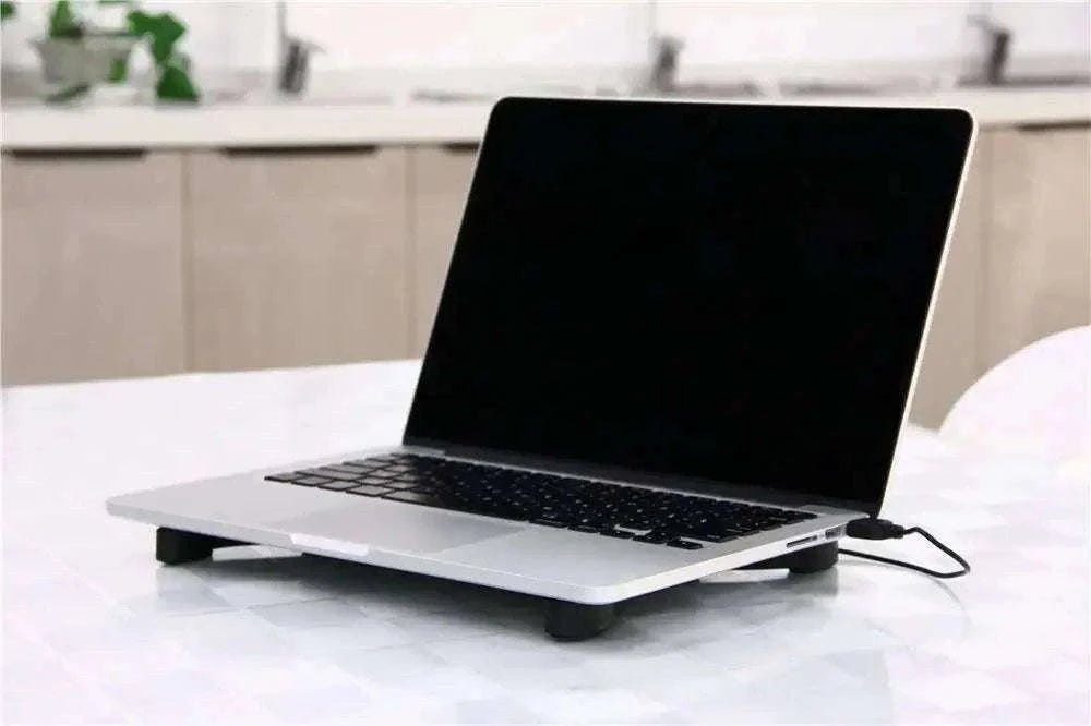 Foldable USB Laptop Cooling Pad with Dual Fans-Default Title