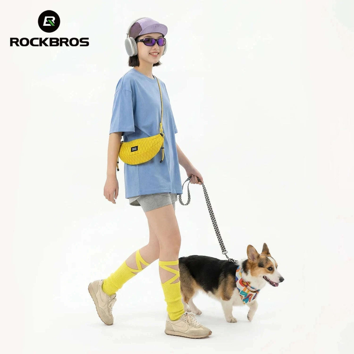 Foldable Waist Belt Bag Nylon Half Moon Travel & Cycling Bag-30110107001