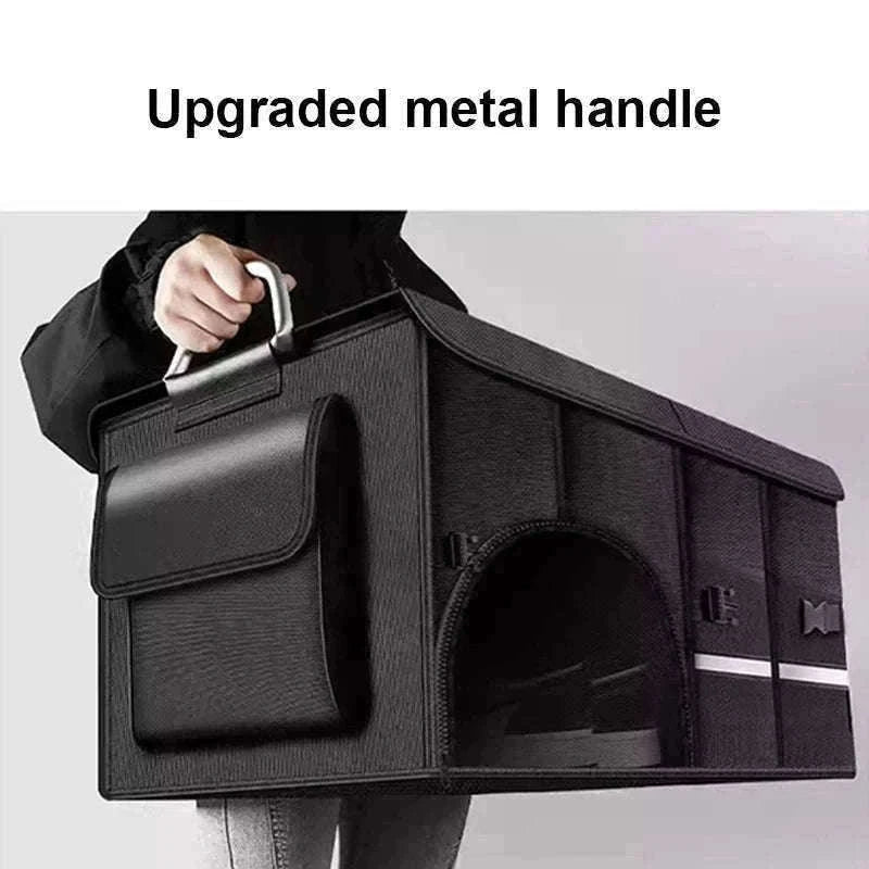 Foldable Waterproof Trunk Storage Box 110L Large Capacity Car Organizer-110L