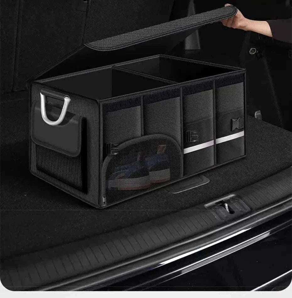 Foldable Waterproof Trunk Storage Box 110L Large Capacity Car Organizer-110L